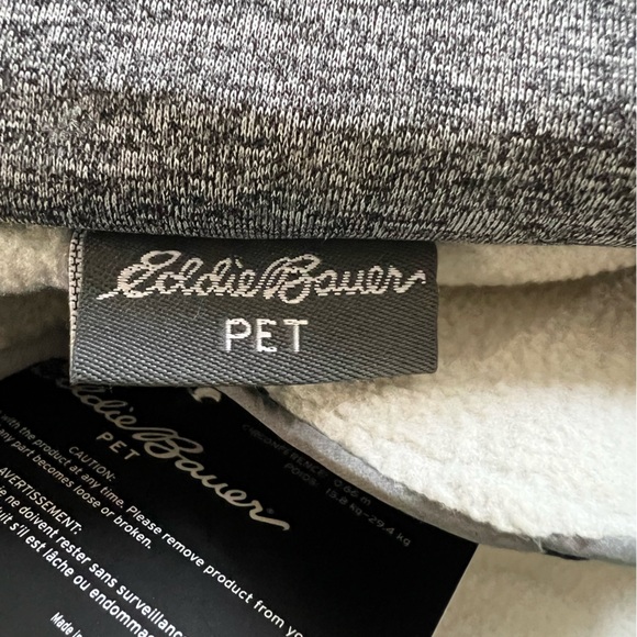 Eddie Bauer Jacket. Tailored techniques; knit fabric insert with cording & flap - Picture 7 of 7